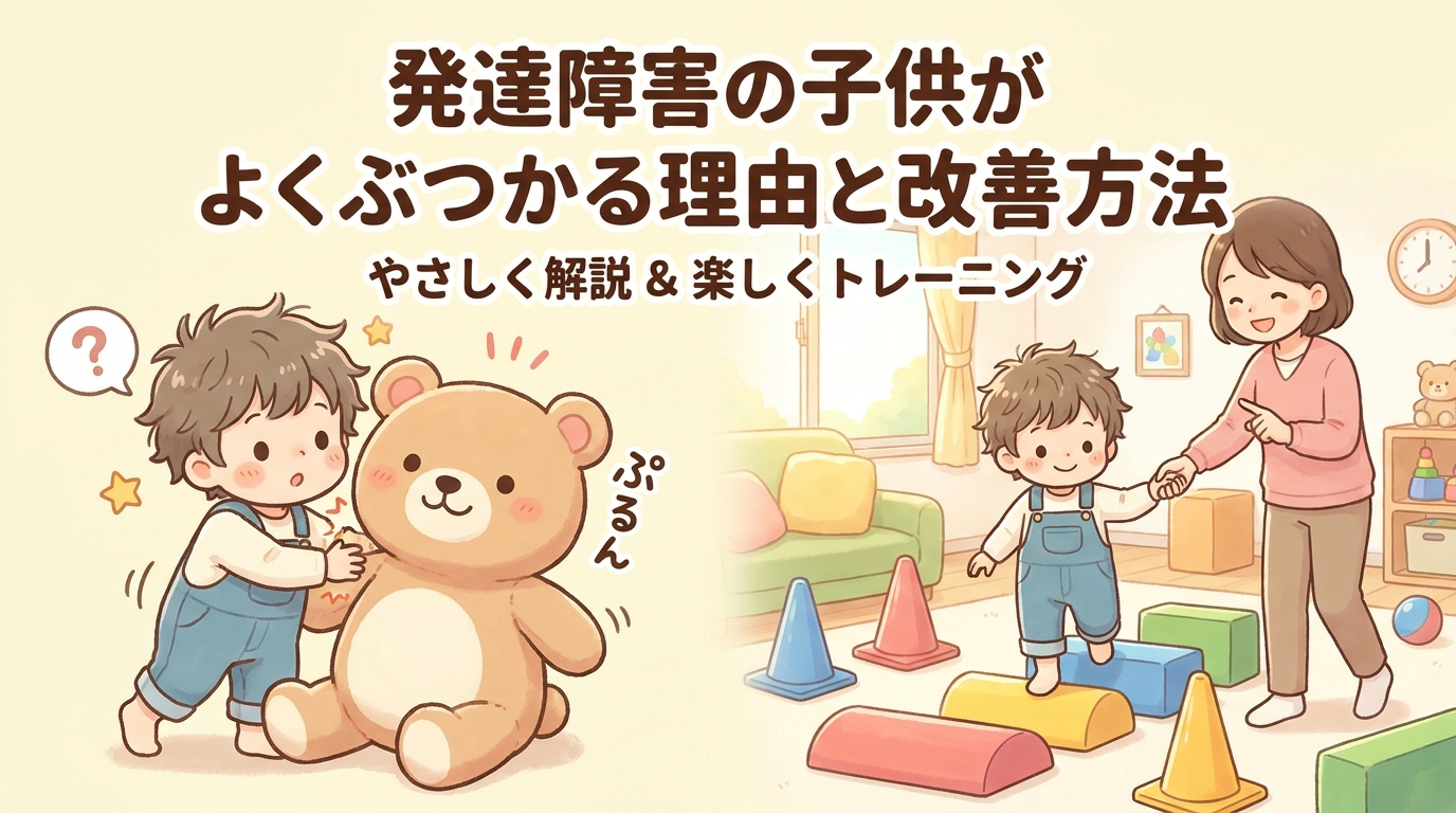 発達障害のお子さんがぶつかることが 多い理由と改善方法