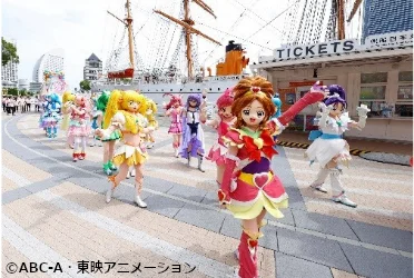 今年の冬休みは横浜の街がプリキュア一色に！