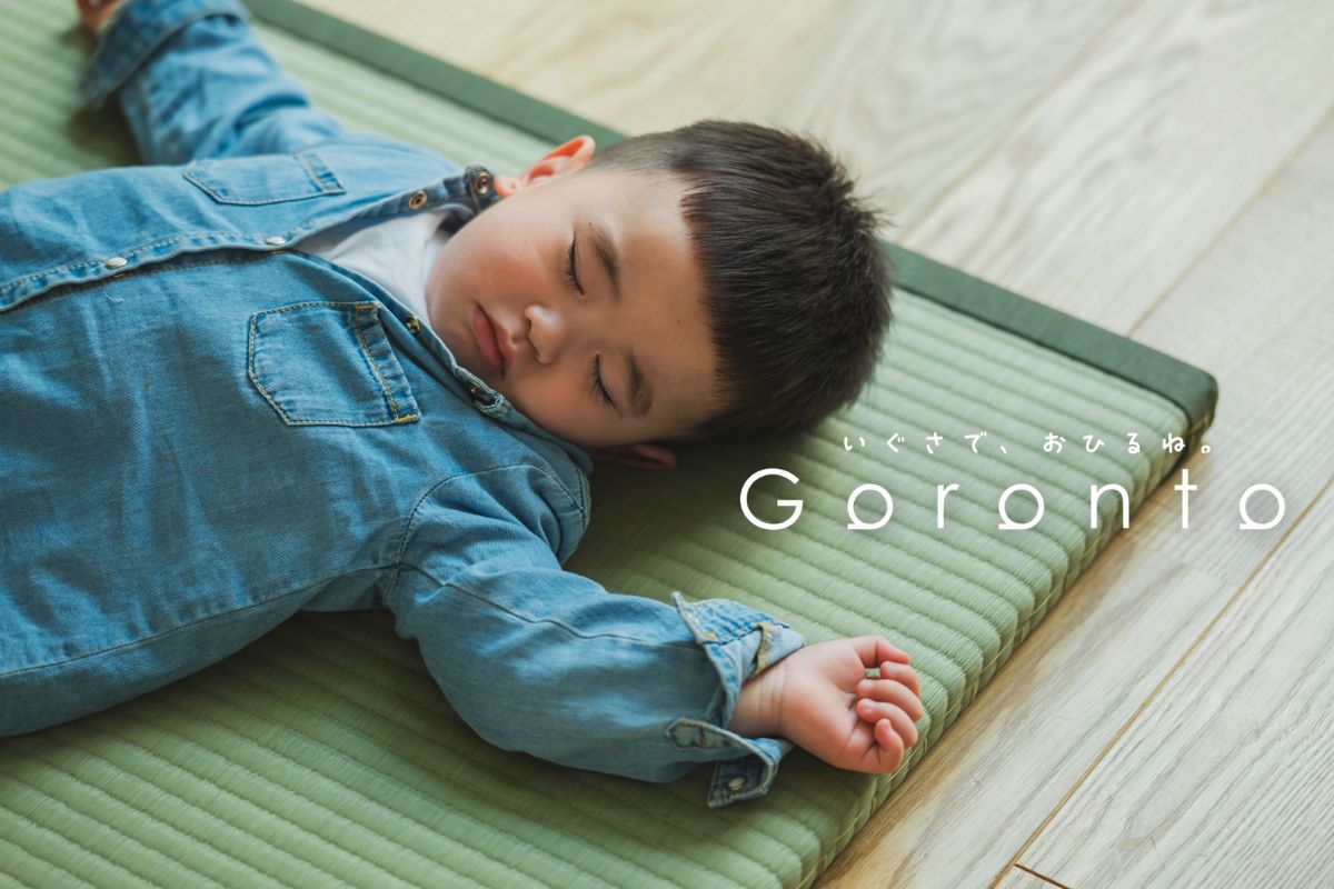 国産い草を使用した、赤ちゃんのお昼寝専用畳が発売