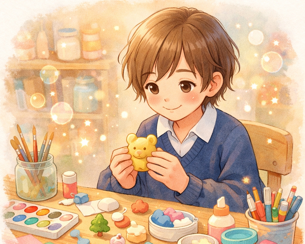 発達障害のお子さんが図画工作を楽しめるようになる方法