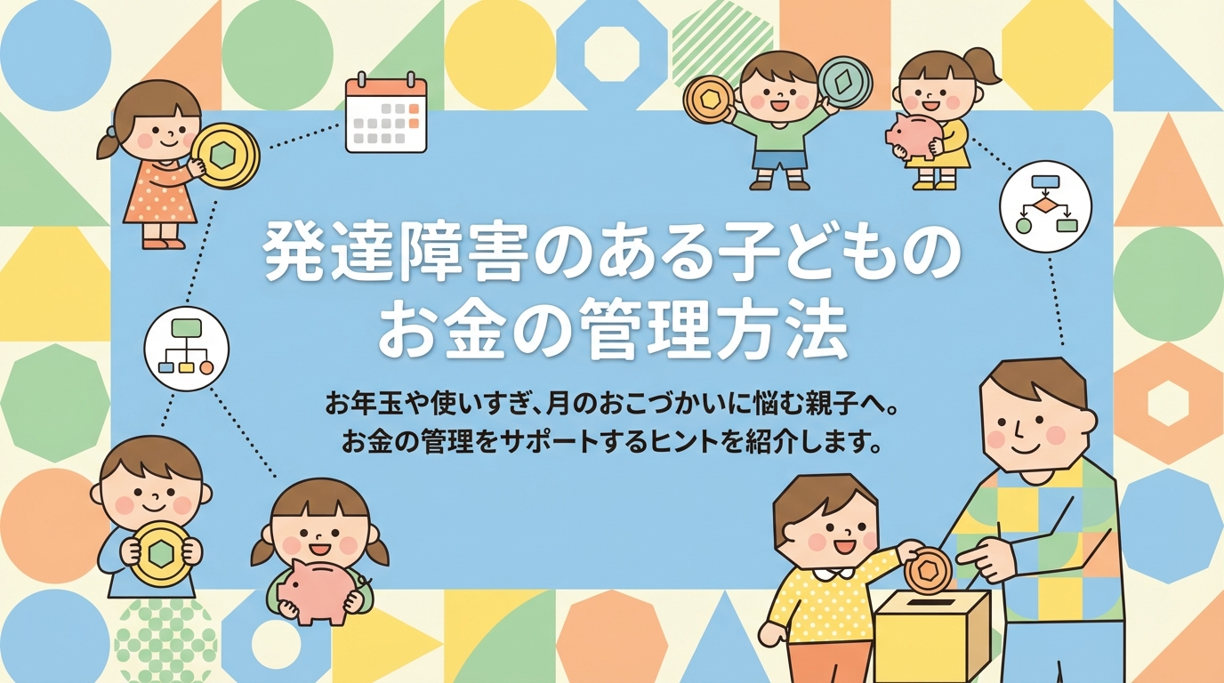 発達障害のお子さんが「お金を管理する」方法