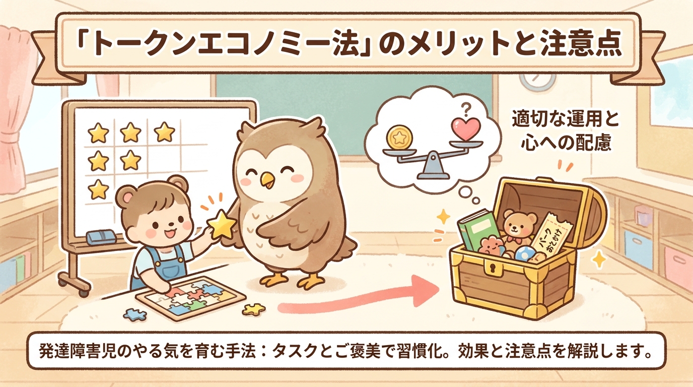 トークンエコノミー法を使うメリットと注意点